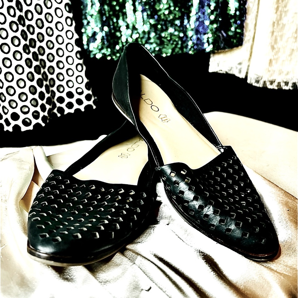 Aldo leather flats